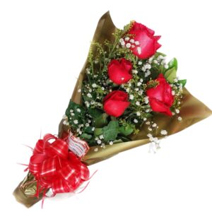 Ramalhete Luxo 4 rosas